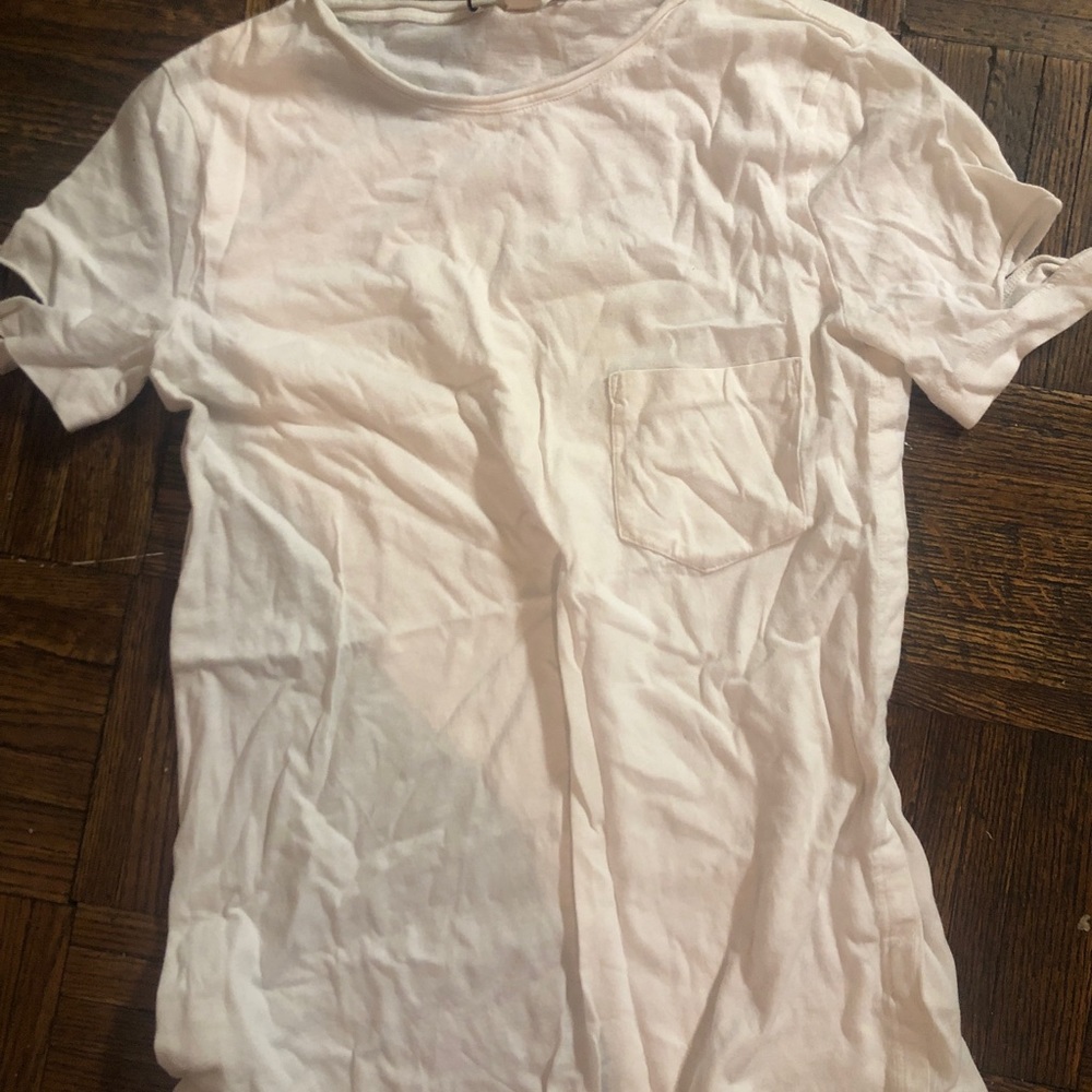 HELMUT LANG WHITE T SHIRT, good cond size XS